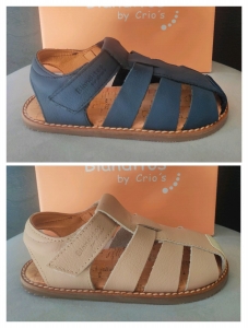 Sandalias barefoot Piel Blanditos By Crios