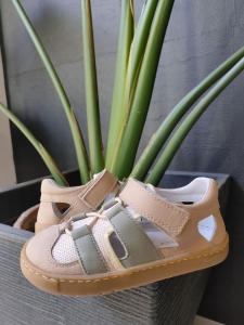 Sandalia Barefoot Piel Blanditos